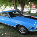 1970 Blue Ford Mustang thumbnail
