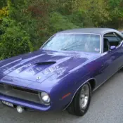 1970 Purple Plymouth Barracuda thumbnail