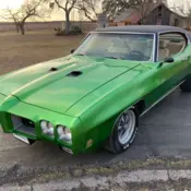 1970 Green Pontiac GTO thumbnail