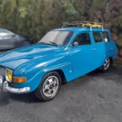 1970 Blue Saab 95 thumbnail