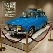 1970 Blue Saab 95 thumbnail