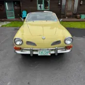 1970 Yellow Volkswagen Karmann Ghia thumbnail