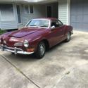 1970 Burgundy Volkswagen Karmann Ghia thumbnail