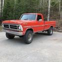 1971 Orange Ford F-250 thumbnail
