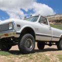 1971 White Chevrolet K10 thumbnail