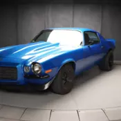 1971 Blue Chevrolet Camaro thumbnail
