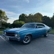 1971 Blue Chevrolet Chevelle thumbnail