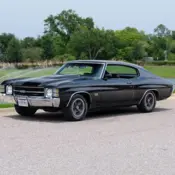 1971 Tuxedo Black Chevrolet Chevelle thumbnail