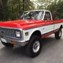 1971 Red/White Chevrolet Other Pickups thumbnail