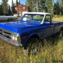 1971 Blue Chevrolet K20 thumbnail