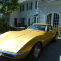 1971 Gold Chevrolet Corvette thumbnail