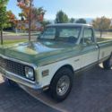 1971 Green and white two-tone Chevrolet C-10 thumbnail