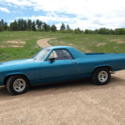 1971 Teal Chevrolet El Camino thumbnail