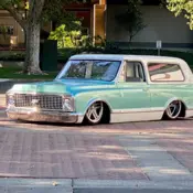 1971 Aqua Chevrolet Blazer thumbnail