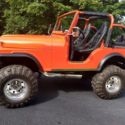 1971 Orange Jeep CJ thumbnail