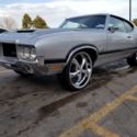 1971 Silver with Black Accent Oldsmobile Cutlass thumbnail