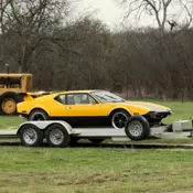 1971 Yellow De Tomaso Pantera thumbnail