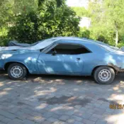 1971 Blue Dodge Challenger thumbnail