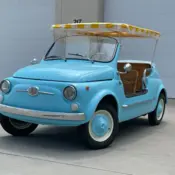 1971 Blue Fiat 500 thumbnail