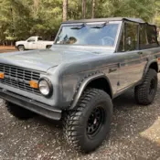 1971 Grey Ford Bronco thumbnail