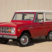 1971 Red Ford Bronco thumbnail