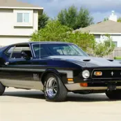 1971 Black Ford Mustang thumbnail