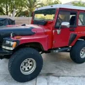 1971 Red Jeep Grand Cherokee thumbnail