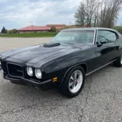 1971 Black Pontiac Le Mans thumbnail