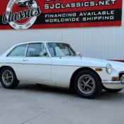 1971 White MG MGB thumbnail