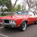 1971 Orange Oldsmobile Cutlass thumbnail