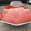 1971 Orange Chevrolet Corvette thumbnail