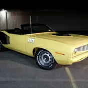 1971 Yellow Plymouth Barracuda thumbnail