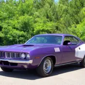 1971 In-Violet Plymouth Cuda thumbnail