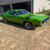 1971 Green Plymouth GTX thumbnail