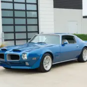 1971 Blue Pontiac Firebird thumbnail