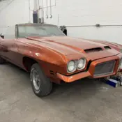 1971 Orange Pontiac lemans thumbnail