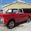 1971 Red Chevrolet C-10 thumbnail