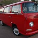 1971 Red Volkswagen Bus/Vanagon thumbnail