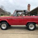 1972 Red Ford Bronco thumbnail