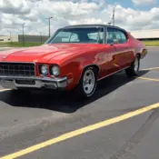 1972 Flaming Orange Metallic Buick Skylark Sun Coupe thumbnail