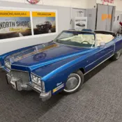 1972 Blue Cadillac Eldorado thumbnail
