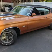 1972 Gold Chevrolet Chevelle thumbnail
