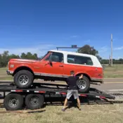 1972 Red Chevrolet Blazer thumbnail