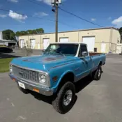 1972 Blue Chevrolet C20/K20 thumbnail