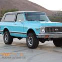 1972 Blue Chevrolet Blazer thumbnail