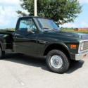 1972 Green Chevrolet Custom C10 4x4 4 speed thumbnail