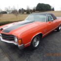 1972 Orange Chevrolet El Camino thumbnail