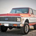 1972 Red Orange Chevrolet Blazer thumbnail