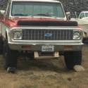 1972 Red Chevrolet C-10 thumbnail