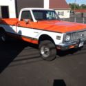 1972 Orange white Chevrolet C/K Pickup 2500 thumbnail